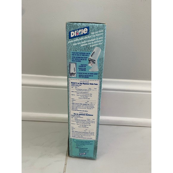 Vintage Dixie Bathroom Paper Refill Cups New Sealed Bluebird 200 Count 3 Oz 2001 - Picture 3 of 8